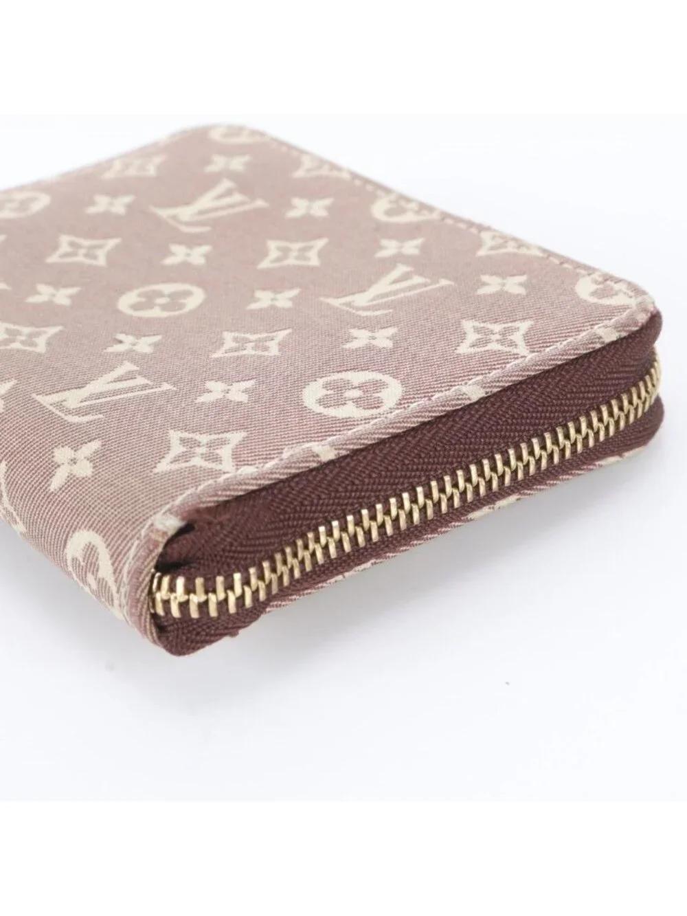 Louis Vuitton Monogram Idylle Zippy Coin Purse Leather Compact Wallet